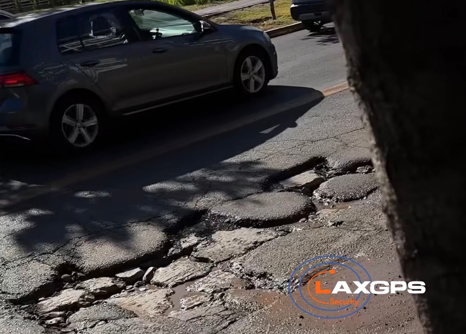 La grieta en el pavimento